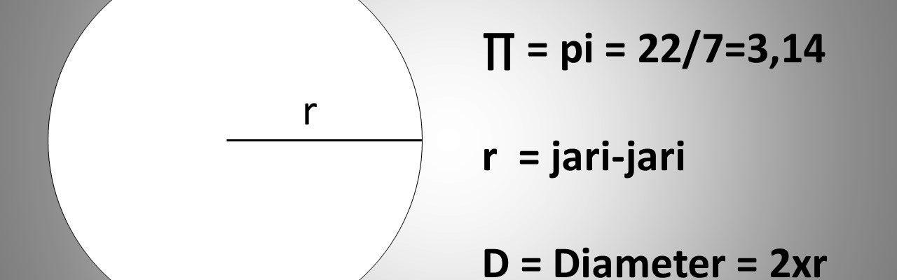 cara mencari diameter lingkaran jika diketahui kelilingnya